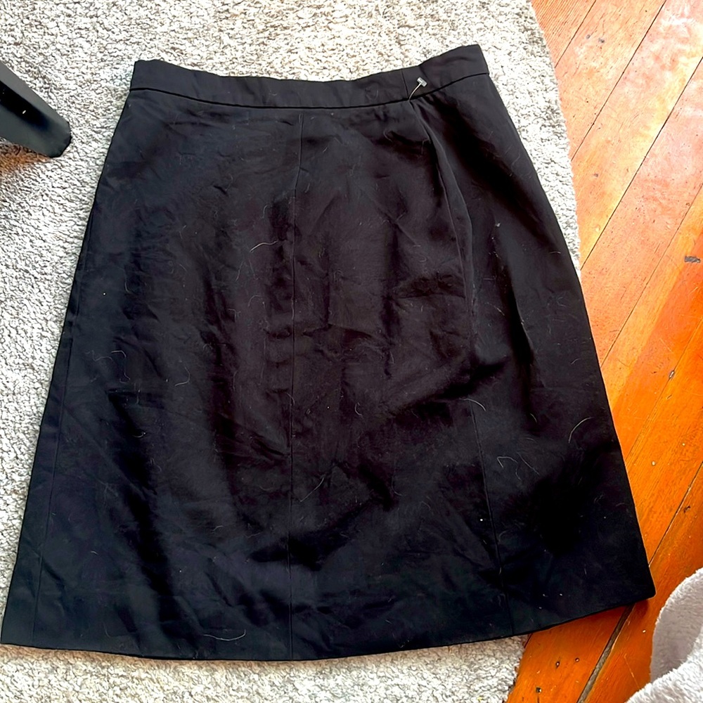 Vintage black Chanel boutique skirt
